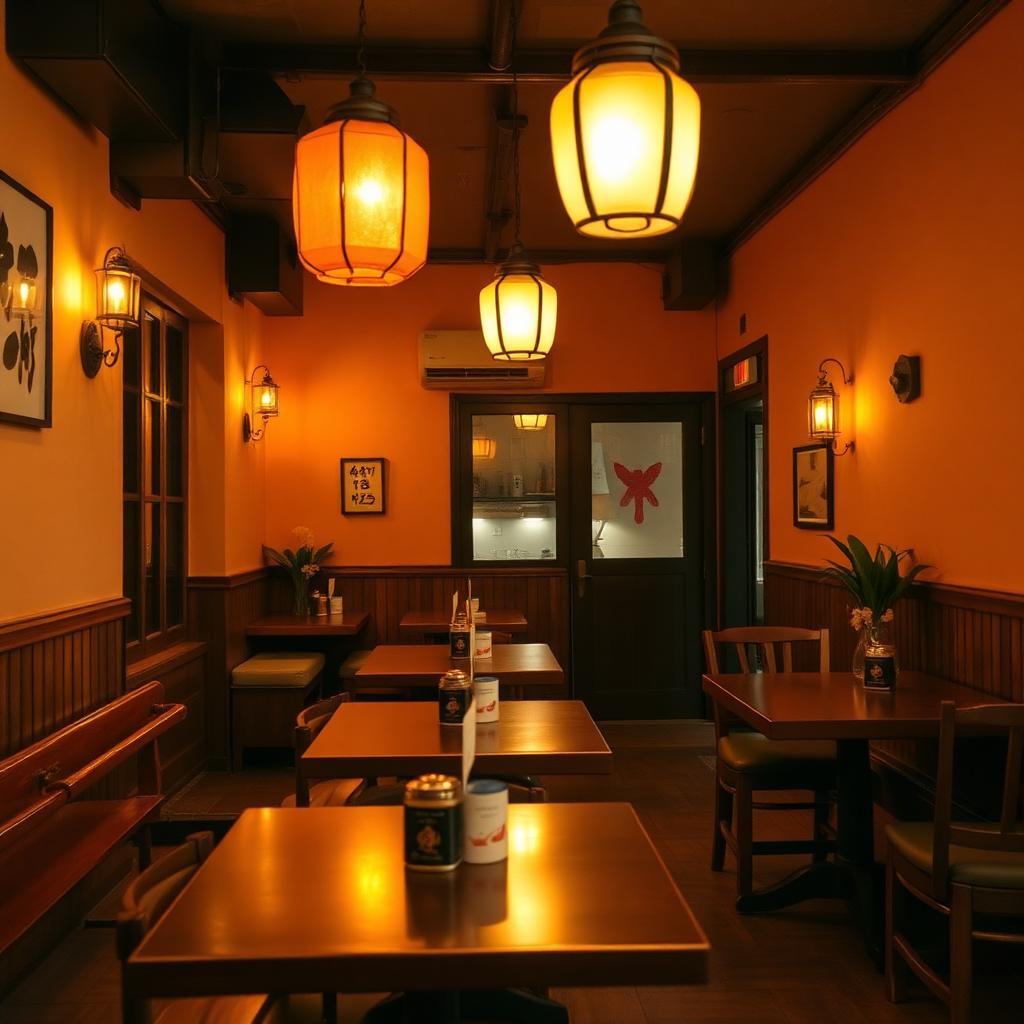 Interiér vietnamské restaurace – ilustrační foto